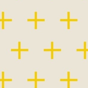 Cross pattern / cream background