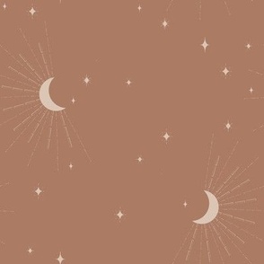 Starry Night - Caramel Brown