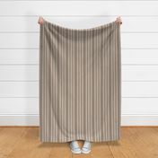Classic Stripe Five Thick and Thin neutral beige brown background large
