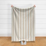 Classic Stripe Thick and Thin neutral beige