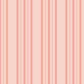 Classic Stripe Five Thick and Thin pink