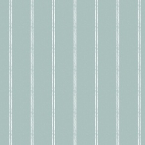 Classic Linen Double Stripe Textured Mint background small