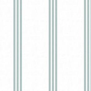 Classic Linen Triple Stripe Textured Mint large