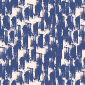 Batik Inspired Color Splash In blue_medium