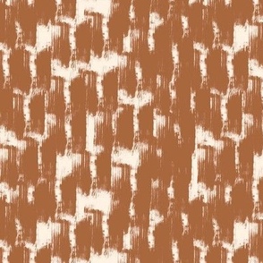 Batik Inspired Color Splash In brown _medium