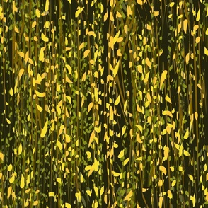 Grass Cloth - Weeping Willow - Golden