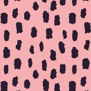 Black marks on pink background _medium