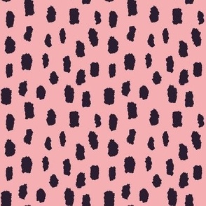 Black marks on pink background _small