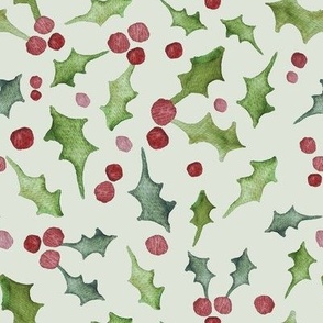 holly jolly christmas swatch 11 on green