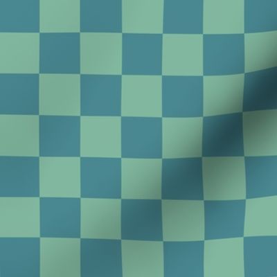 Checkered simple -minty