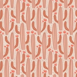 Small | Cactus Country | Warm Peachy Pink Earth Tones