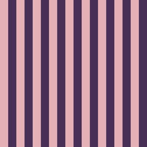1" colorful cabana (deep purple and pale pink)