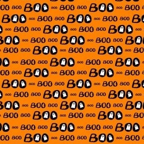 1268 small - Sneaky Ghosts Boo orange