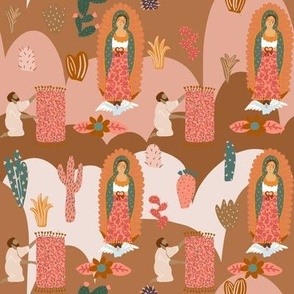 Guadalupe fabric  (small repeat)