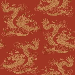 Dragons - Red Gold
