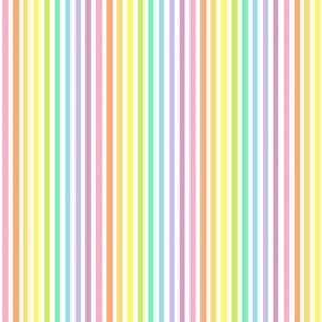 pastel rainbow stripes