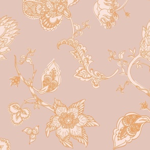 African Jacobean in Blush