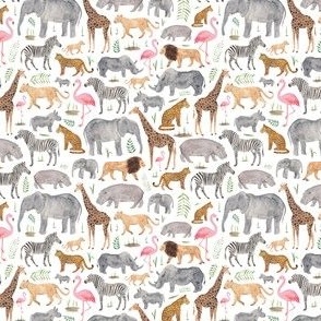 (1.5 inch) Safari Animals