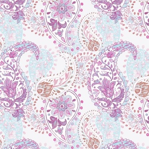 Cool shaded Paisley