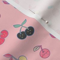 Pink cherries - medium 