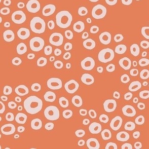 Bubbles- Orange & Pink
