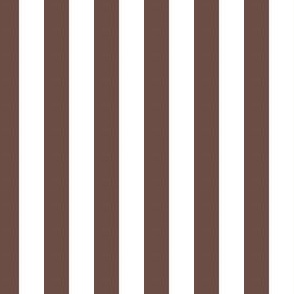 Stripes Brown and White Pattern