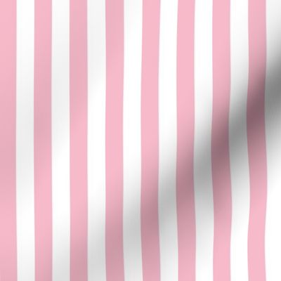 Stripe Pink and White Pattern