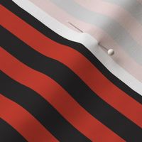 Stripes Red and Black Pattern Dawgs