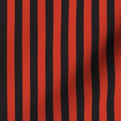 Stripes Red and Black Pattern Dawgs