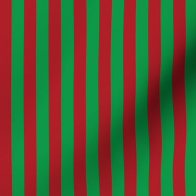 Stripes Red and Green Pattern