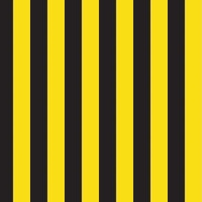 Stripes Yellow and Black Pattern