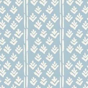 Tribal Stripe-Blue Background