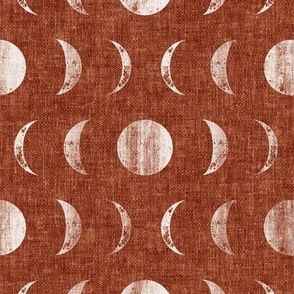 phases of the moon - rust  - LAD22