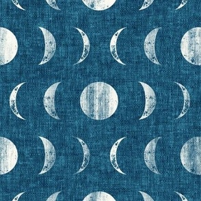 phases of the moon - stone blue - LAD22