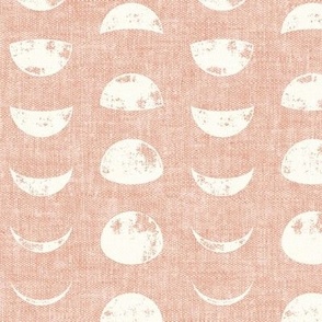 moon phases - blush pink - LAD22