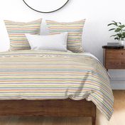 Earthy Rainbow Stripe