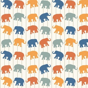 Jungle Elephants stripe