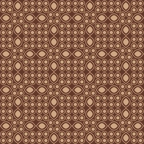 Mocha-Cocoa Abstract - Dark - 2"