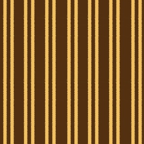 Yellow and Brown Stripes