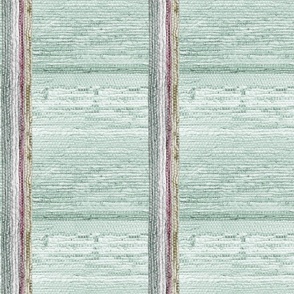 Catalogne Digital Imitation Green Vert. Stripe Horiz. Background