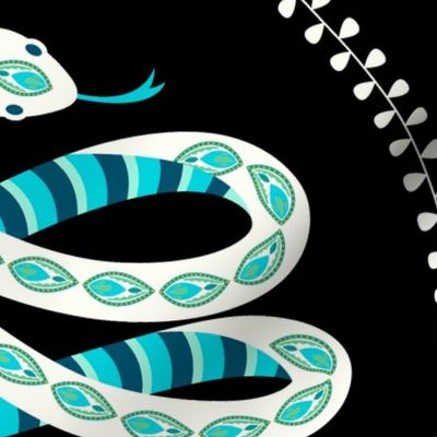 Serpent Scallop Blues - XL