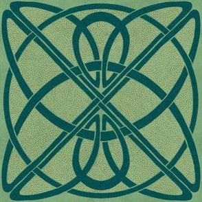 Celtic Art Nouveau Knot - Multi