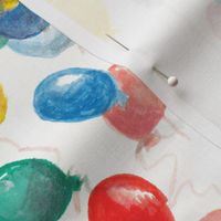 Watercolor Balloons