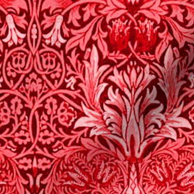 William Morris Snakeshead Red