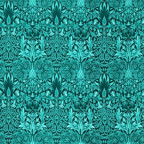 William Morris Snakeshead Aqua 