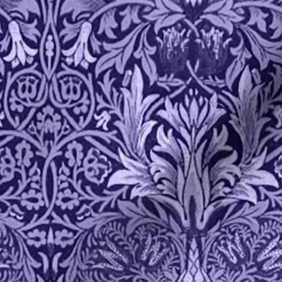 William Morris Snakeshead Purple