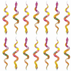 Chaos layered rainbow snakes