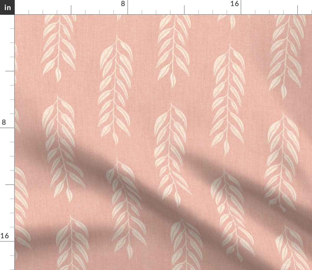 Willow broken stripe, coral (Magnolia colors)