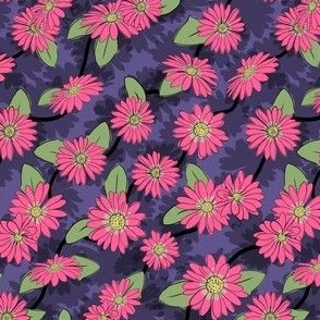 Pink & Purple Flower Pattern