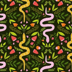 Floral Snakes